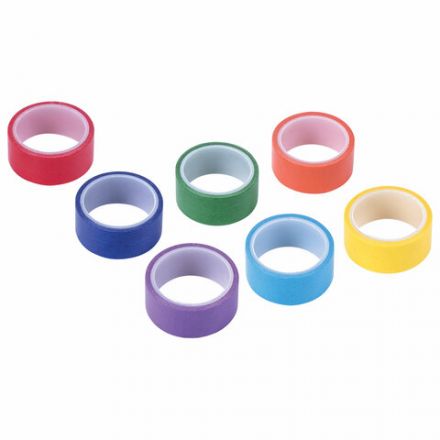 Клейкие WASHI-ленты для декора РАДУЖНЫЕ, однотонные, 15 мм х 3 м, 7 цветов, рисовая бумага, ОСТРОВ СОКРОВИЩ, 661702 Клейкие WASHI-ленты для декора РАДУЖНЫЕ, однотонные, 15 мм х 3 м, 7 цветов, рисовая бумага, ОСТРОВ СОКРОВИЩ, 661702