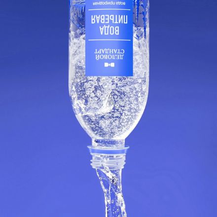 Вода питьевая Деловой Стандарт газ ПЭТ 0,5л СПб (U)