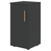 Шкаф колонка с глухой малой дверью (L) и топом FLC 40.1(L) Черный графит/Черный графит 404х429х818 Шкаф колонка с глухой малой дверью (L) и топом FLC 40.1(L) Черный графит/Черный графит 404х429х818