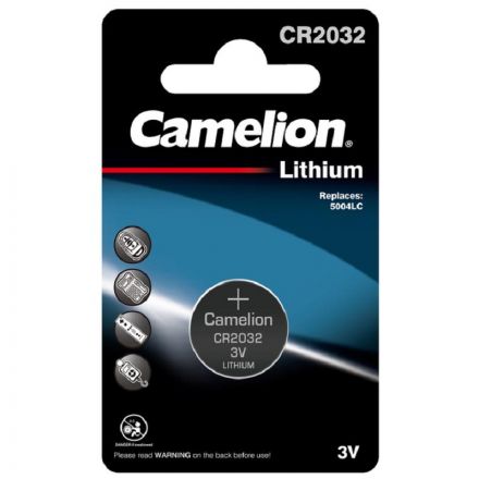 Батарейки Camelion CR2032 BL-1 (CR2032-BP1, литиевая,3V) Батарейки Camelion CR2032 BL-1 (CR2032-BP1, литиевая,3V)