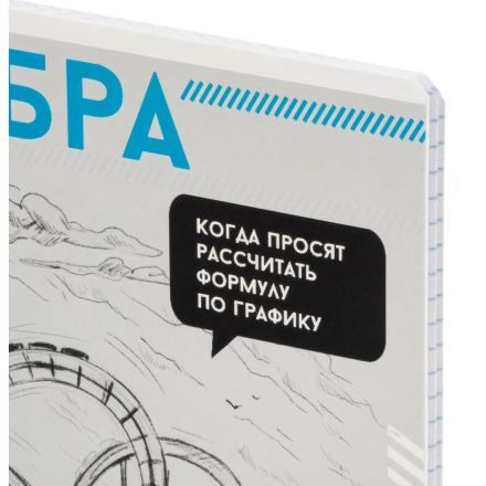 Тетрадь предметная  АЛГЕБРА ЯРКИЕ ДЕТАЛИ /48 л., А5+,клетка/67537