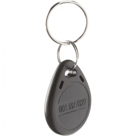 Брелок бесконтный Bigtech EM-Marine чтение, с номером черный