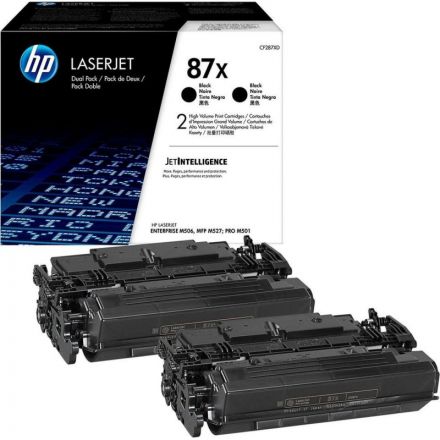 Картридж лазерный HP 87X CF287XD чер.пов.емк. для LJ M506/M527 (2шт/уп) Картридж лазерный HP 87X CF287XD чер.пов.емк. для LJ M506/M527 (2шт/уп)