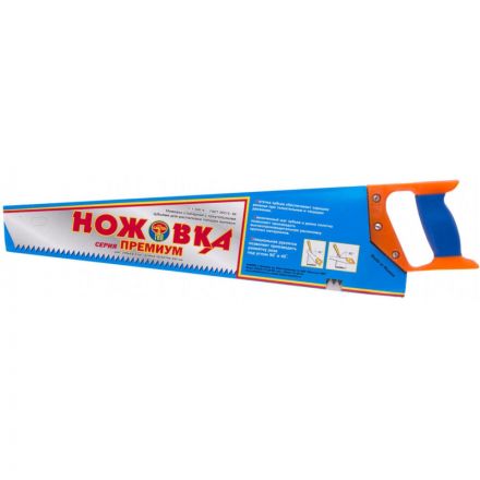 Ножовка по дереву 500 мм шаг зубьев 8 мм 23164 Ножовка по дереву 500 мм шаг зубьев 8 мм 23164