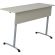 Парта МЕТ_ Стол ученический Гармония 2-местный 6г.р. серый/серый