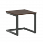 Home Office Стол журнальный VR.SP-2-58.G Венге/Антрацит металл 580*600*550