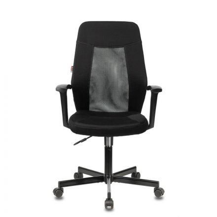 Кресло VB_EChair-225 PTW_TW11 сетка/ткань черный