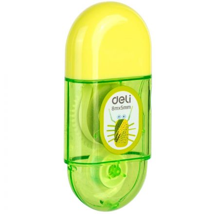 Корректирующая лента Deli EH351 5 мм x 8 м, цвет в ассортименте, блистер