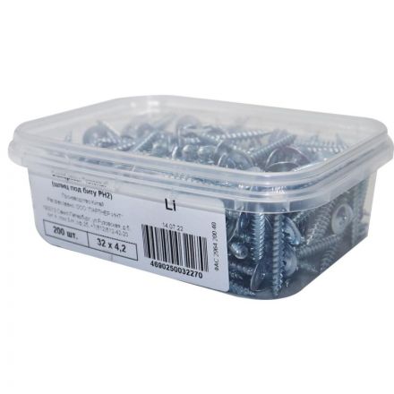 Саморезы ШСММ ПАРТНЕР 4,2х32 (200 шт/уп) контейнер (ФАС 2964 200 40) Саморезы ШСММ ПАРТНЕР 4,2х32 (200 шт/уп) контейнер (ФАС 2964 200 40)