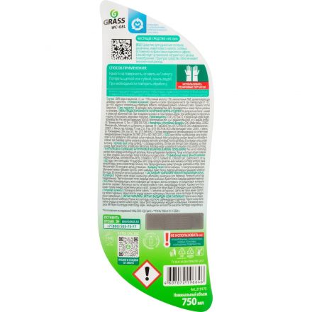 Средство для сантехники WC- GEL 750 мл кислотное Средство для сантехники WC- GEL 750 мл кислотное