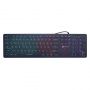 Клавиатура Oklick 420MRL черный USB slim Multimedia LED (1091226) Клавиатура Oklick 420MRL черный USB slim Multimedia LED (1091226)