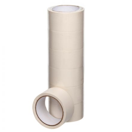 Клейкая лента малярная 48мм х 19м 6 шт/уп Клейкая лента малярная 48мм х 19м 6 шт/уп