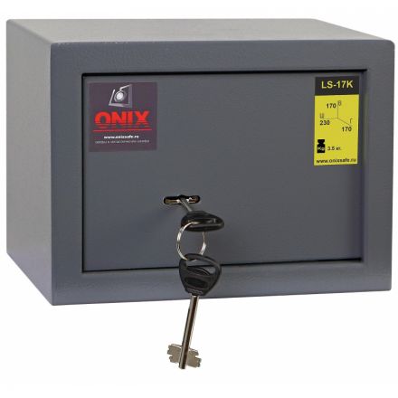 Сейф ONIX LS-17K, мебельный, ключ.замок Сейф ONIX LS-17K, мебельный, ключ.замок