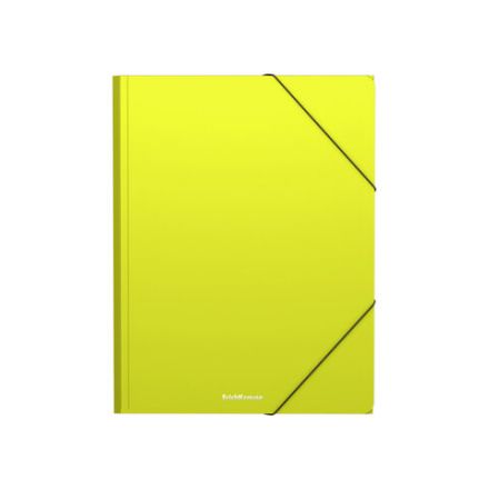 Папка на резинках ERICH KRAUSE "Matt Neon", до 300 листов, ассорти, 600 мкм, 50388
