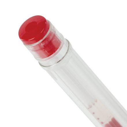 Ручка гелевая STAFF "Basic" GP-789, КРАСНАЯ, корпус прозрачный, хромированные детали, узел 0,5 мм, 142790 Ручка гелевая STAFF "Basic" GP-789, КРАСНАЯ, корпус прозрачный, хромированные детали, узел 0,5 мм, 142790