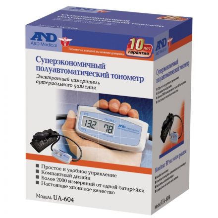 Тонометр AND UA-604 полуавтоматический