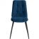 Стул Комус Мебель Felicita велюр, 47х54х86, Blue (синий)
