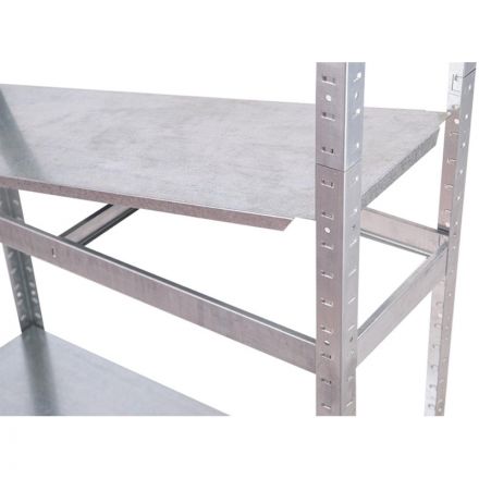 Стеллаж металлический FL_HIT 4 полки (912х400х1824) оцинкованный