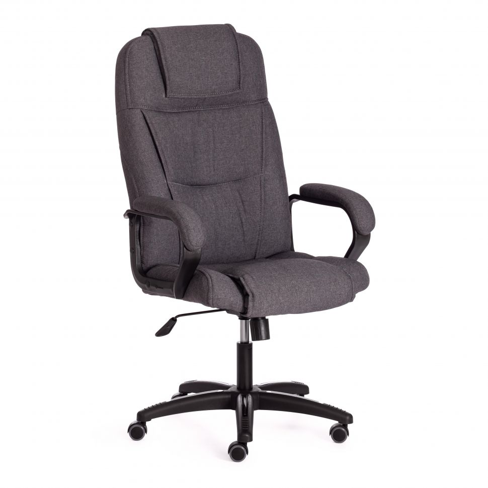 Кресло офисное brabix pilot ex 610 ch premium хром кожзам черное