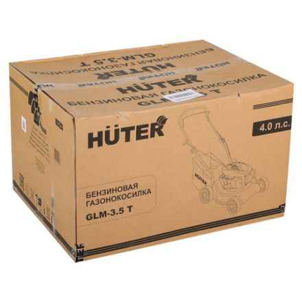 Газонокосилка бензиновая самоходная HUTER GLM-3.5LT, 3200 об/мин, объем двигателя 1000 см3, 70/3/6 Газонокосилка бензиновая самоходная HUTER GLM-3.5LT, 3200 об/мин, объем двигателя 1000 см3, 70/3/6