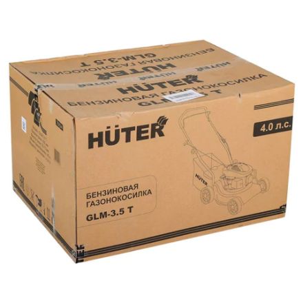 Газонокосилка бензиновая самоходная HUTER GLM-3.5LT, 3200 об/мин, объем двигателя 1000 см3, 70/3/6