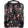 Рюкзак Квадро Грибы, темный, 1 отд., 3 кармана,37х28х13 Рюкзак Квадро Грибы, темный, 1 отд., 3 кармана,37х28х13