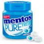 Жевательная резинка MENTOS Pure Fresh "Свежая мята", 50 подушечек, 100 г, банка, 20798