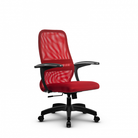 Кресло Metta SU-CM-8 красное/красное Pl