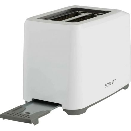 Тостер SCARLETT SC-TM11019, 700Вт, белый