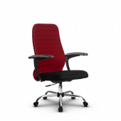 Кресло Метта SU-CM-10P красное/черное Ch