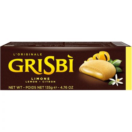 Печенье Grisbi с начинкой из лимонного крема ТМ Grisbi  135 гр