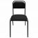 Стул для посетителей РС42, черный каркас, ткань черная