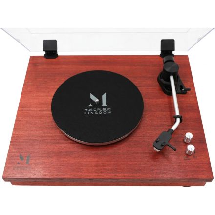 Виниловый проигрыватель Music Public Kingdom TT37ATS Wood Виниловый проигрыватель Music Public Kingdom TT37ATS Wood