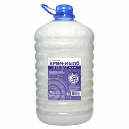 Мыло-гель жидкое 5 л ФЛОРОДЕЛЬ "Нейтральное", для повседневного использования, ПЭТ, 3320 Мыло-гель жидкое 5 л ФЛОРОДЕЛЬ "Нейтральное", для повседневного использования, ПЭТ, 3320
