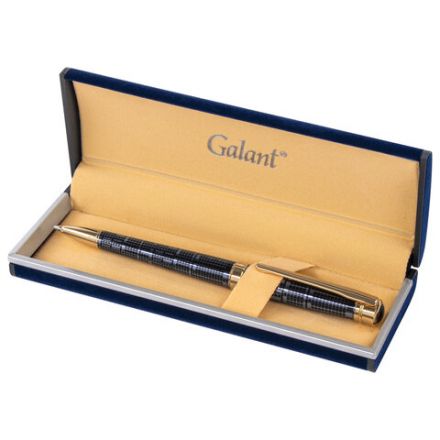 Ручка подарочная шариковая GALANT "TRAFORO", корпус синий, детали золотистые, узел 0,7 мм, синяя, 143512 Ручка подарочная шариковая GALANT "TRAFORO", корпус синий, детали золотистые, узел 0,7 мм, синяя, 143512