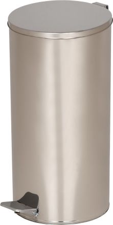 Урна с педалью хром 40 литров