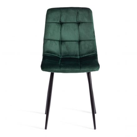 Стул CHILLY (mod. JSC-220) Велюр/металл , 44,5х52,5х88 см, dark green (темно-зеленый) HLR57 / черный Стул CHILLY (mod. JSC-220) Велюр/металл , 44,5х52,5х88 см, dark green (темно-зеленый) HLR57 / черный