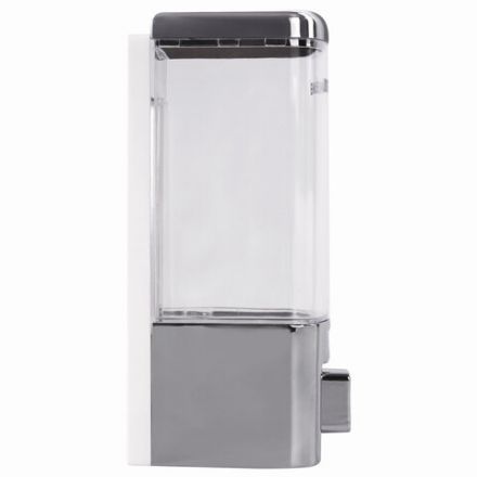 Дозатор для жидкого мыла LAIMA, НАЛИВНОЙ, 0,48 л, хром, ABS-пластик, 605053 Дозатор для жидкого мыла LAIMA, НАЛИВНОЙ, 0,48 л, хром, ABS-пластик, 605053