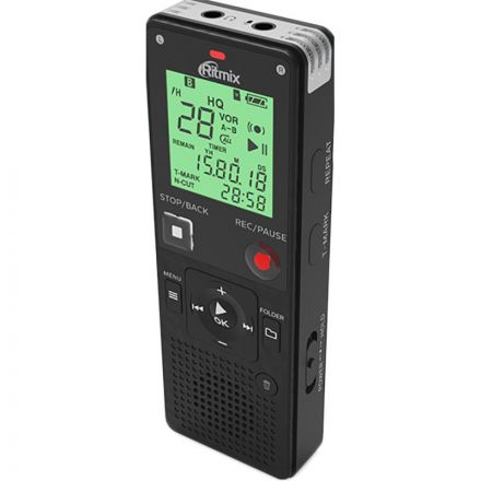 Диктофон цифровой Ritmix RR-820 8Gb Black