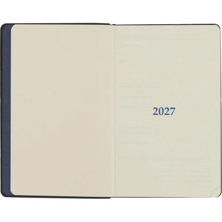 Ежедневник датированный 2027 ИМИДЖ Attache А5 168л,138x213,иск.кож,тем-син Ежедневник датированный 2027 ИМИДЖ Attache А5 168л,138x213,иск.кож,тем-син