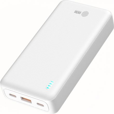 Внешний аккумулятор Cactus CS-PBFSEA-20000 20000mAh 4.5A USB-A/2xUSB-C бел