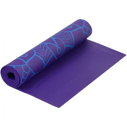 Коврик для фитнеса и йоги Larsen PVC фиолет.принт р180х61х0,5см 352557 Коврик для фитнеса и йоги Larsen PVC фиолет.принт р180х61х0,5см 352557