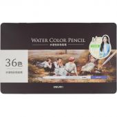 Карандаши акварельные Deli липа 36 цв/наб мет.кор. 6522 Карандаши акварельные Deli липа 36 цв/наб мет.кор. 6522