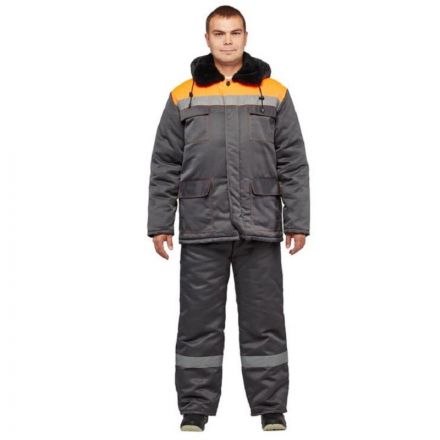 Костюм рабочий зимний муж з35-КПК сер/оранж ( 64-66) 194-200 (Арсенал-СП) Костюм рабочий зимний муж з35-КПК сер/оранж ( 64-66) 194-200 (Арсенал-СП)