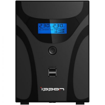 ИБП  Ippon Smart Power Pro II Euro 1600 960Вт 1600ВА черный (1029742)