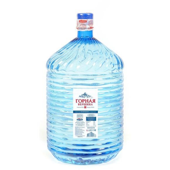 Вода питьевая бутилированная Горная Вершина 19 л (в одноразовой таре)