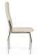 Стул Tetchair ELFO ( mod.35 ) металл/экокожа, 45х53х100х47см, хром/слоновая кость