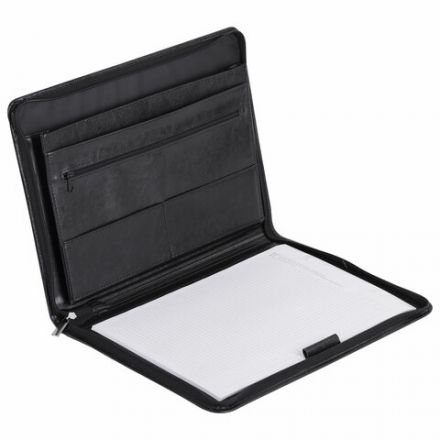 Папка из кожзаменителя на молнии "Лидер", 123Н Папка из кожзаменителя на молнии "Лидер", 123Н