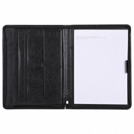 Папка из кожзаменителя на молнии "Лидер", 123Н Папка из кожзаменителя на молнии "Лидер", 123Н