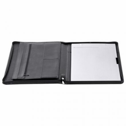 Папка из кожзаменителя на молнии "Лидер", 123Н Папка из кожзаменителя на молнии "Лидер", 123Н